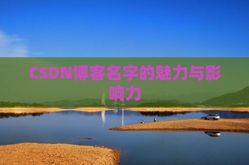 CSDN博客名字的魅力与影响力