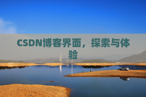 CSDN博客界面，探索与体验